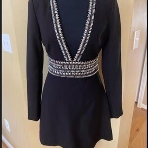 Marciano Black Dress with Diamond Detailing